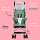 thumbnail image 4 of Carriola Bastón Ultra Ligera iBaby Vedo Estampado Plegado Plano Viajera verde, 4 of 9