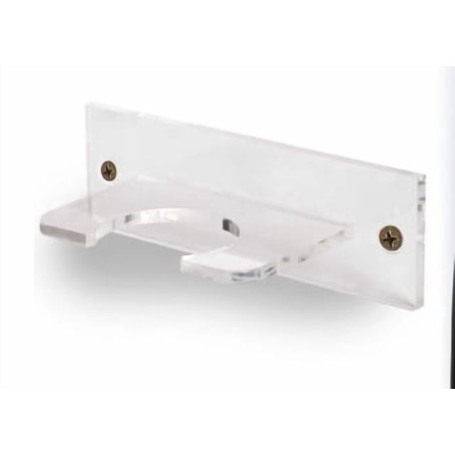 Shisuyan Acrylic Wall-Mounted Table Tennis Paddle Display Rack Transparent Stand Space-Saving Bat Holder for Home Gym Clear Tennis Racket Storage Bracket