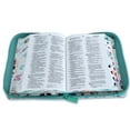 thumbnail image 5 of Biblia de Bolsillo para Ninos con Cierre RV1960 turquesa con indice, 5 of 5