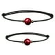 thumbnail image 1 of Pulsera de cuerda de fe de buena suerte, pulsera de cuentas de la suerte, tobillera (2 piezas), 1 of 5