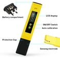 thumbnail image 3 of Amerteer Digital PH Meter Tester Kit, High Accuracy Pocket Size PH Meter for Water, Digital ph Test Pen with 0-14 PH Measurement Range for Household Drinking Water, Aquarium, Swimming Pools, 3 of 7