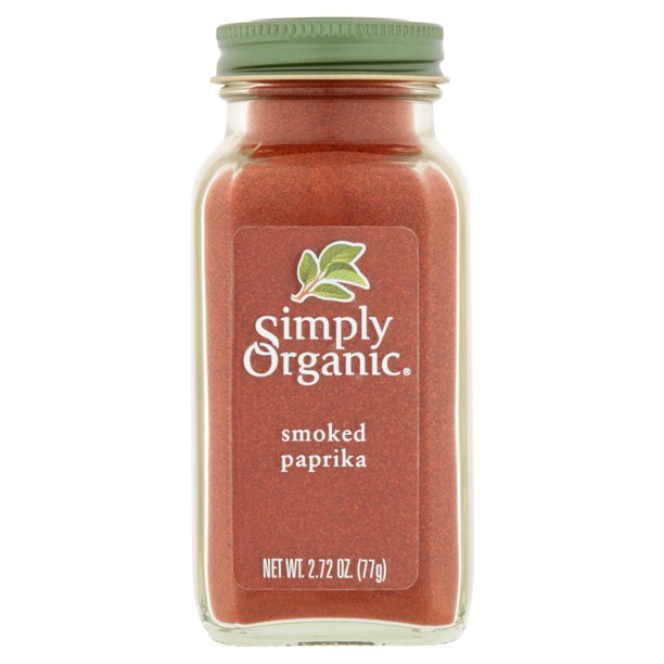 Simply Organic Spice Smoked Paprika Btl,2.72 Oz (Pack Of 6) Walmart