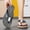 Gray, variant on Parallel Braided Strap Split Toe Sandals Shock-Absorbing Multi-Layer Outsole Outdoor Driving Footwear