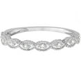 thumbnail image 3 of Antique Marquise Shape Pave Diamond Wedding Ring Palladium (0.10ct), 3 of 3