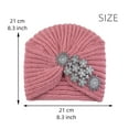 thumbnail image 3 of Ahabrexf Winter Hats for Women Women's Bright Accessories Indian Hat Knitted Hat Fall and Winter Pullover Hat Ethnic Hat Warm Woolen Hat Womens Fall Fashion Womens Fall Fashion, 3 of 6