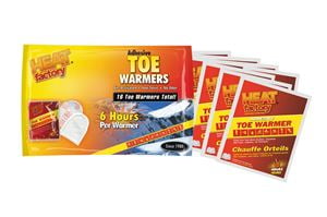 Heat Factory Adhesive Toe and Foot Warmers, 8 Pairs by Heat Factory