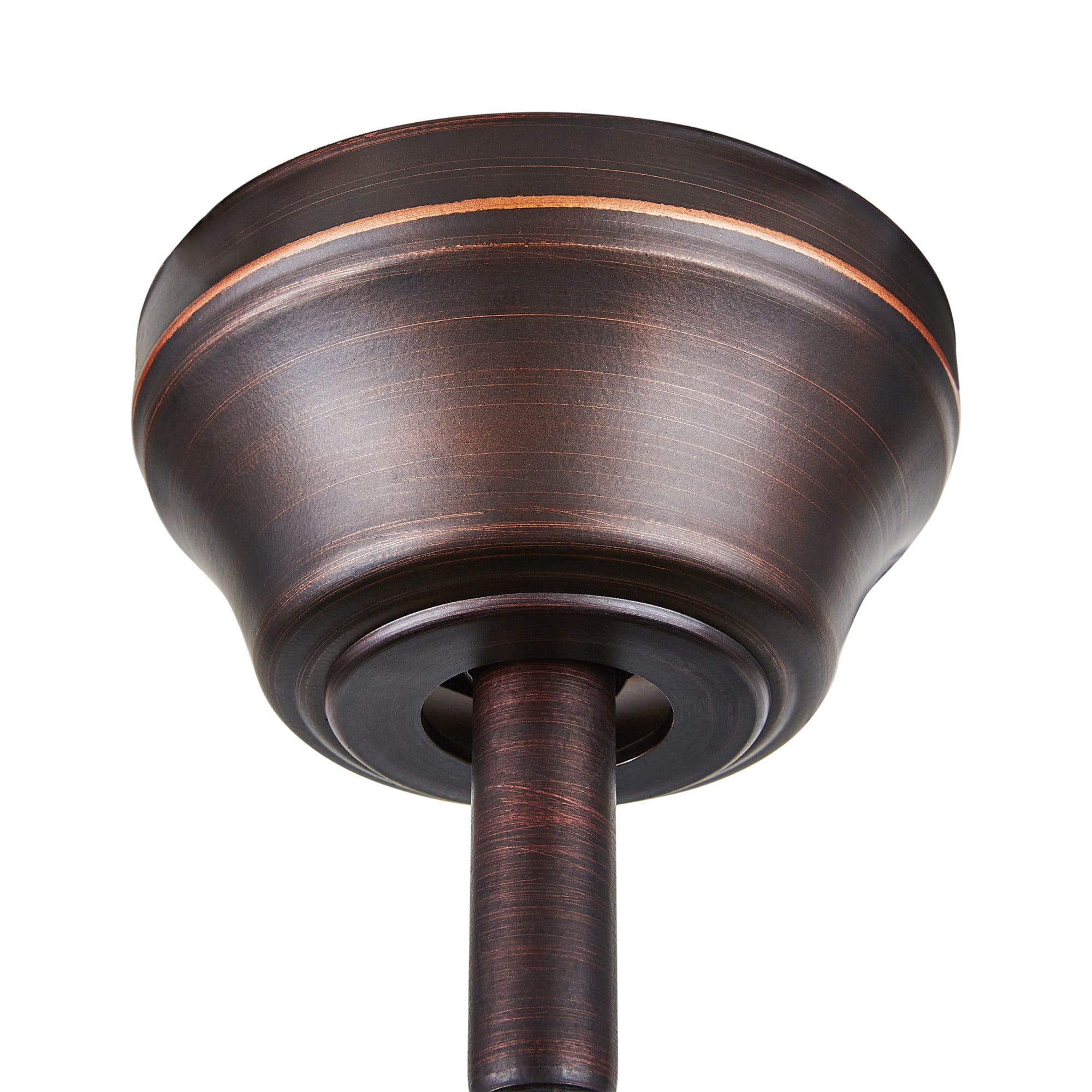 52HES5ORB-MB-LED-WH-Concord Fans-Heritage Square - 52 Inch 5 Blade Ceiling Fan with Light Kit   Oil Rubbed Bronze Finish with Oil Rubbed Bronze Blade