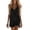 Black, variant on Linen Dresses for Women Summer Cami Lounge Slip Sundress Sleeveless V Neck House Casual Mini Dresses,Red (XXL)