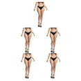 thumbnail image 1 of yingyy Collants Opaques avec Filet Collants Respirants pour Femmes à la Mode 5Set, 1 of 6