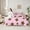 Pink, variant on Feelyou Leopard Print Stars Twin Bedding Sets 7-Piece, Cartoon Red Bedding Comforter Set