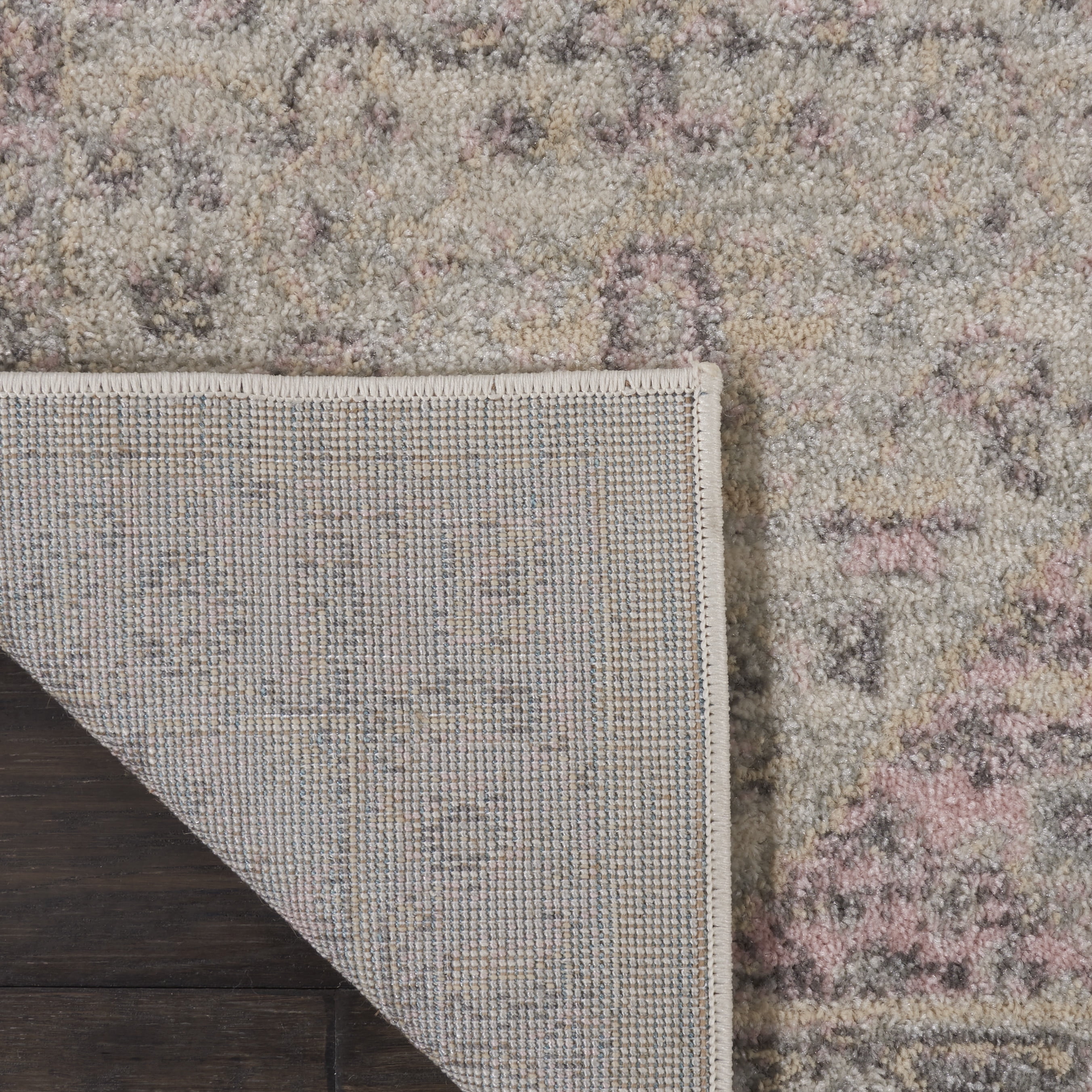 Desert Fields Persian Ivory/Pink 2'3" x 7'3" Area Rug, (2' x 7')