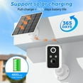 thumbnail image 3 of 2K WiFi Outdoor Solar Camera Mini Wireless Low Power Battery Security Camera AI Motion Detection 1080P Night Vision Surveillance, 3 of 10