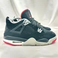 thumbnail image 5 of Ni - ke Jordan 4 Retro OG Mid Bred Black White Red Gray Men's 7 Sneaker Shoes 408452060, 5 of 5