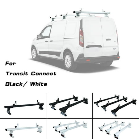 Professional Van Rack System - AA-Racks Model AX302-TR Transit Connect 2014-Newer Aluminum 1 Bar (50
