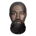 thumbnail image 2 of Mascara Kanye West Pasa Montañas Realista Apalfuy, 2 of 3