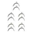 thumbnail image 1 of tssuouriy 2pcs/set Metal Frame Kiss Clasp Lock Easy To Sturdy And Durable Wonderful For DIY Crafts Widely Used silver 6.5CM 5Set, 1 of 6