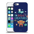 thumbnail image 1 of Head Case Designs Officially Licensed Harry Potter Deathly Hallows I Magical Creatures Soft Gel Case Compatible with Apple iPhone 5 / 5s / iPhone SE 2016, 1 of 7