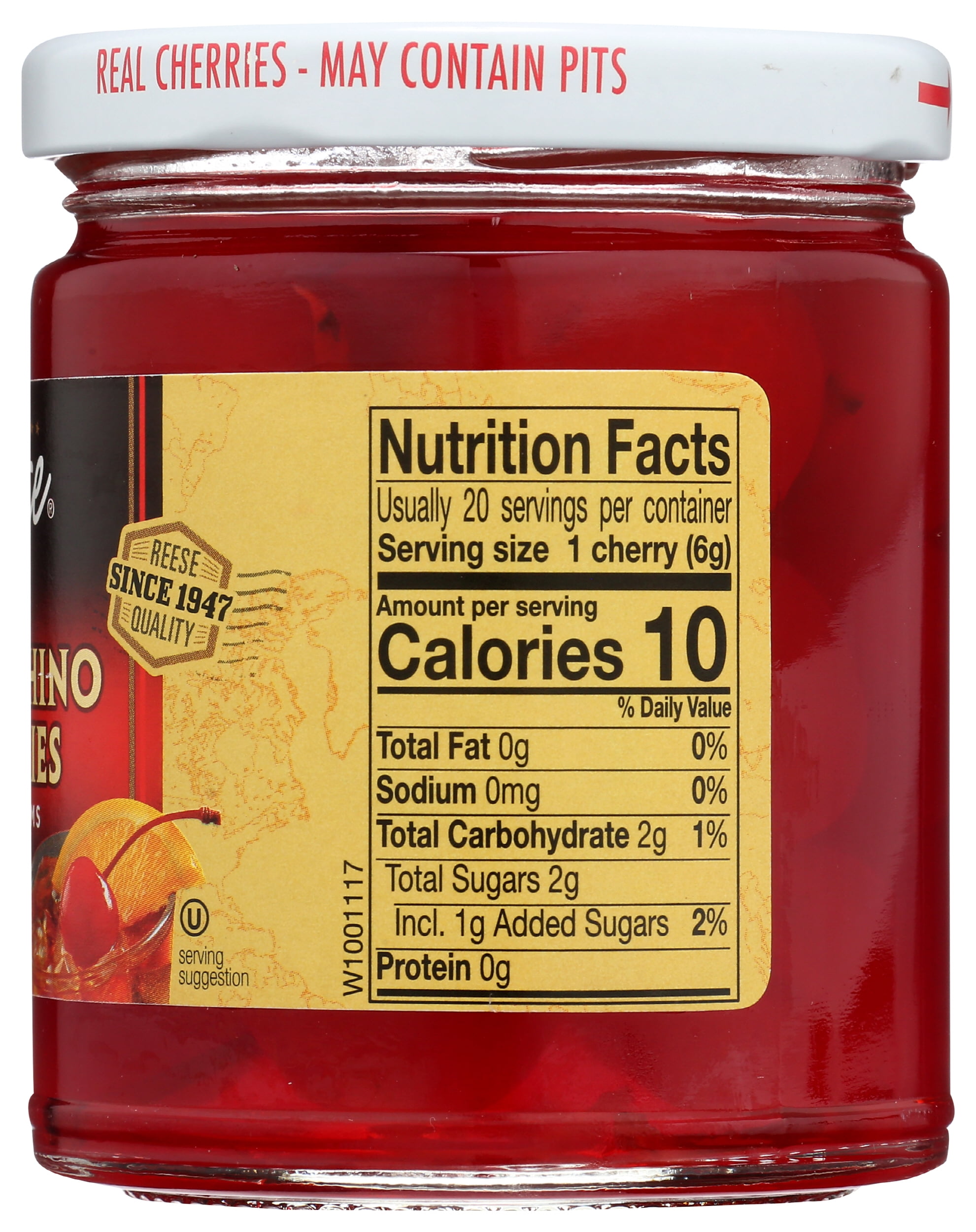 Reese  Cherries  10 Ounce (Pack Of 12)