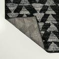 thumbnail image 2 of JONATHAN Y MOROCCAN HYPE 3 x 5 Area Rug, Aisha Moroccan Triangle Geometric - Black/Cream, MOH206C-3, 2 of 9