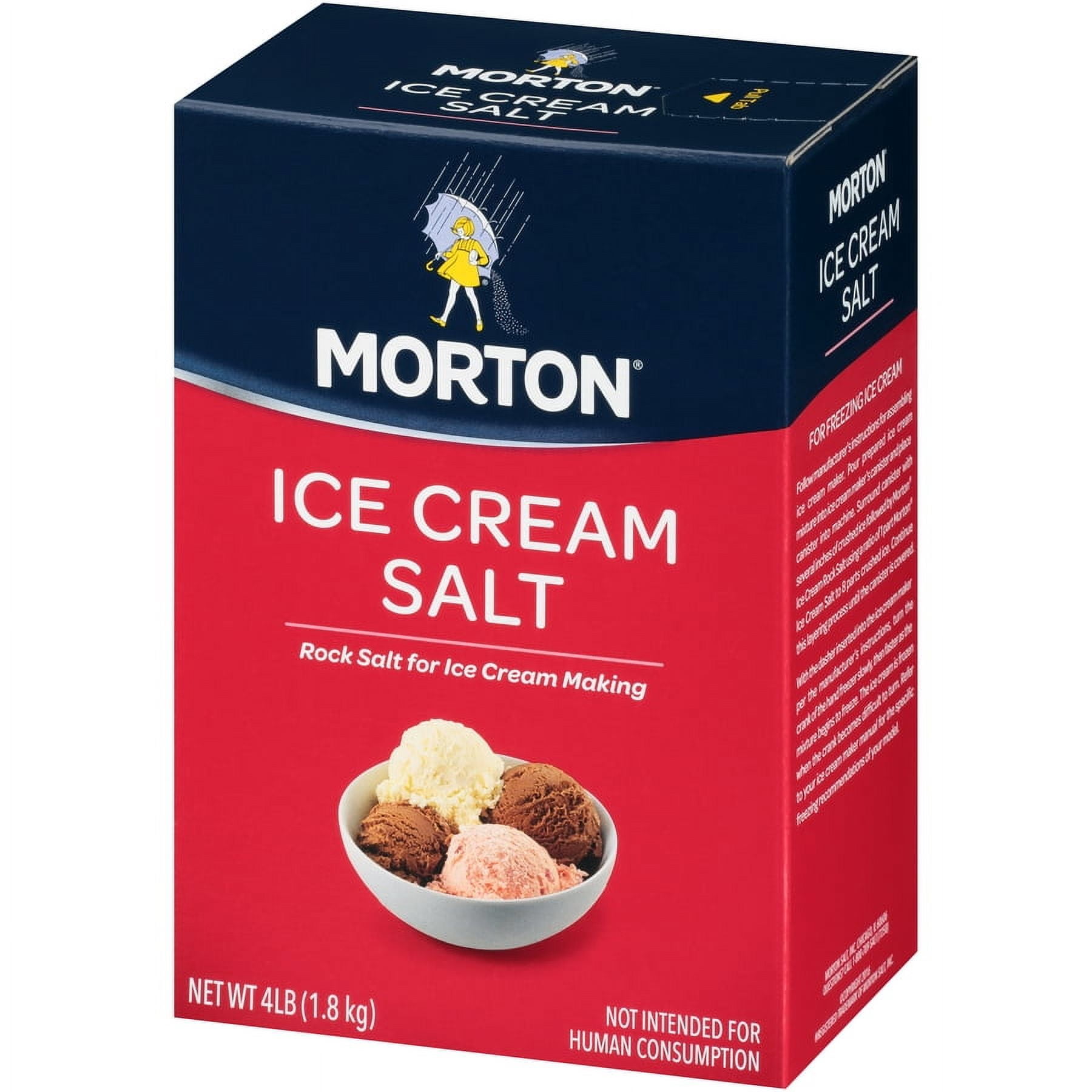 Homemade ice cream with rock salt hotsell