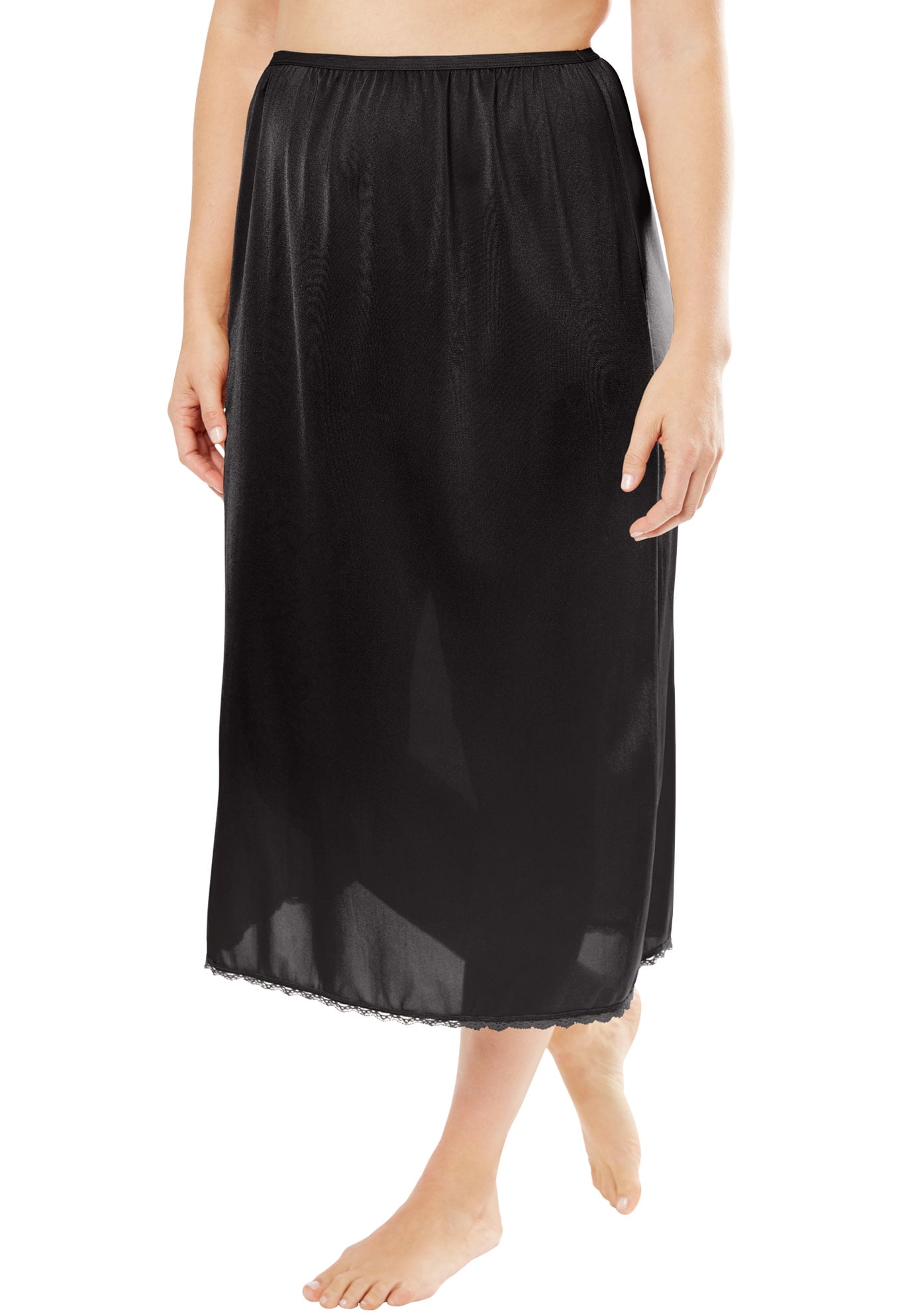 plus size long slip