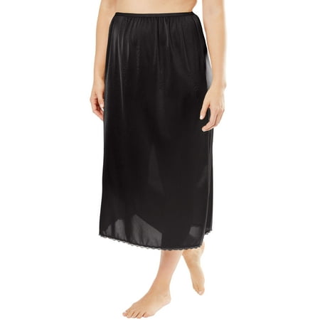 

Comfort Choice Women s Plus Size 2-Pack 31 Half Slip Half Slip