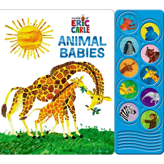 Pre-Owned World of Eric Carle: Animal Babies Sound Book [With Battery] (Board book) 145086774X 9781450867740