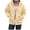 Khaki, variant on Cmfcve Women's Fall Jackets Long Sleeve Zip up Hoodies Drawstring Hooded Sweatshirts Fashion Loose Fit Outwear