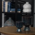 thumbnail image 3 of Jamie Young Co Modern Ceramic Berkeley Pots in Blue (Set of 3), 3 of 3