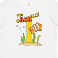thumbnail image 4 of Inktastic I'm O-fish-ally One Cute Clownfish First Birthday Boys or Girls Baby T-Shirt, 4 of 5