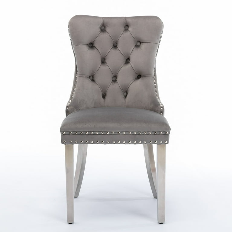 Grey dining chair with white legs new arrivals