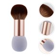 thumbnail image 3 of 1 brocha práctica para rubor y polvos para mujer, brocha multiusos para cosméticos., 3 of 4
