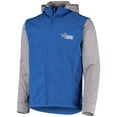 thumbnail image 2 of Men's Dunbrooke Blue/Gray Detroit Lions Alpha Full-Zip Jacket, 2 of 4