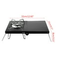 thumbnail image 4 of Outdoor Windproof Folding Camp Stove Stand Cooking Station Table for Camping Hiking Bracket Holder, 4 of 10