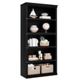 thumbnail image 1 of EDTara Rustic Tall Bookshelf, Open Storage Shelf Bookcase for Living Room or Home Office Display, 1 of 7