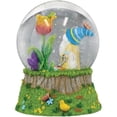thumbnail image 2 of Old World Christmas Spring Garden Gnome Snow Globe, Multicolored, 6", 2 of 4