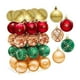 thumbnail image 4 of 30 bolas navideñas irrompibles de 2,36 pulgadas, surtido de adornos decorativos para fiestas de año Nuevo en interiores y exteriores., 4 of 9