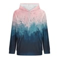 thumbnail image 6 of Ounisa Women's 2025 Fall Long Sleeve Hoodie Gradient Pullover Sweatshirt Lightweight Casual Tops Blouse, 6 of 6