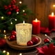 thumbnail image 5 of Adornos navideños con forma de copa para velas de cristal, candelabro navideño de cristal, copa para velas aromáticas, regalo festivo, decoración para cenas a la luz de las velas, decoración navideña,, 5 of 7