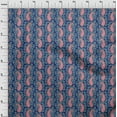 thumbnail image 3 of oneOone Viscose Chiffon Fabric Floral & Paisley Block Print Fabric By Yard 42 Inch Wide, 3 of 4