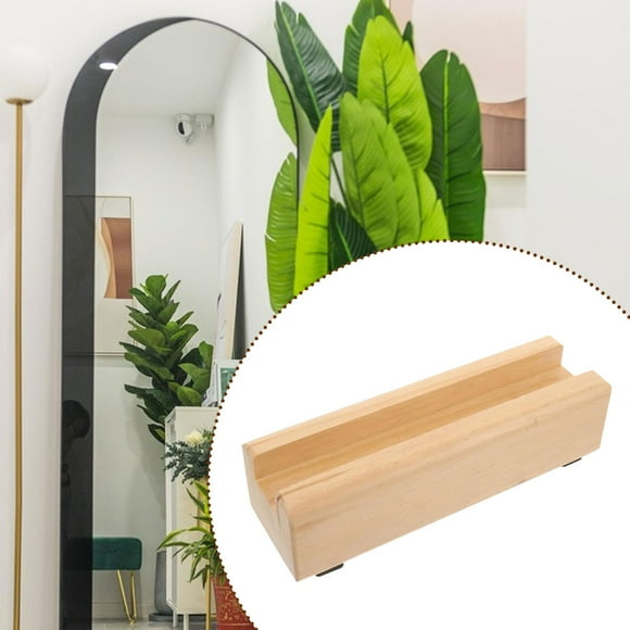 Elodie Full Body Mirror Stand Wood Floor Mirror Bracket Mirror Holder Display Mount for Style A