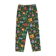 thumbnail image 4 of Xecao Christmas Gift Women's Straight Lounge Pajama Pants: The Epitome of Relaxed Sleepwear, 4 of 9