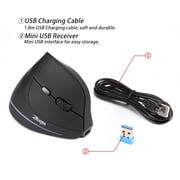 ZELOTES Optical Cursor,PortableLaptop Optional PortableF-35Laptop Pc Computer 2400 Dpi Optional Dpi Optional Portable BuzhiReable 2400 Mice Eryue