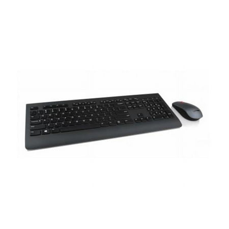 UPC: 0889561017227 | Lenovo Professional Wireless Keyboard and Mouse Combo – LA Spanish (w/o Battery)