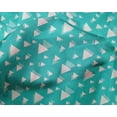 thumbnail image 5 of oneOone Silk Tabby Fabric Triangle Geometric Printed Fabric 1 Yard 42 Inch Wide, 5 of 5
