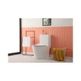 thumbnail image 3 of Elegant Kitchen and Bath Winslet One-Piece Elongated Toilet 28X15X31 In White, 3 of 10