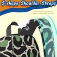 thumbnail image 5 of 17 Inch Lightweight Backpack,PVC Waterproof Oxford Fabric, Ergonomically Designed, with Large Capacity, Leopard Animal Print, 5 of 5