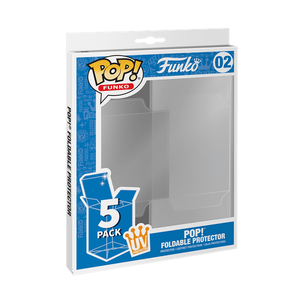 Funko POP! Protector: 5PK Foldable POP Protector (UV) - Walmart.com