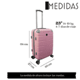 thumbnail image 2 of Maleta De Viaje 23 Pulgadas Jony Ruedas 360 Mediana 19 Kg Candado Numérico, 2 of 5