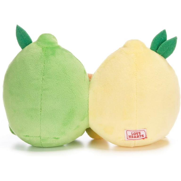 Posh Paws 20cm Swizzels Love Hearts Zest Friends Lemon and Lime